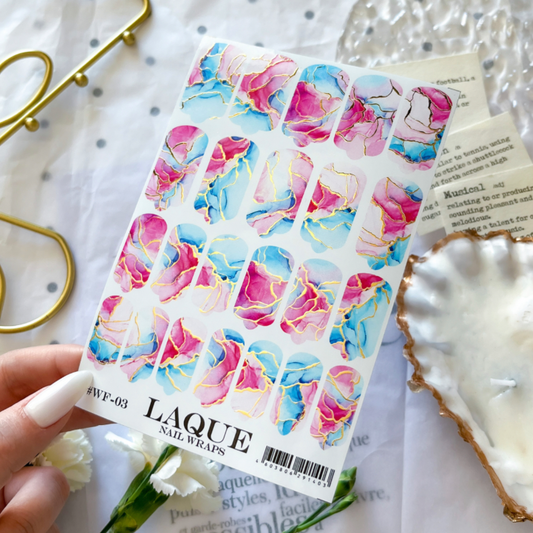 Laque Nail Wraps WF03