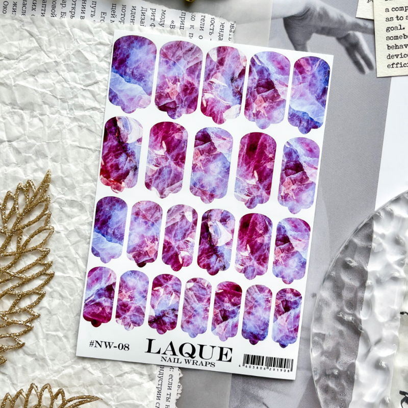 Laque Nail Wraps NW08
