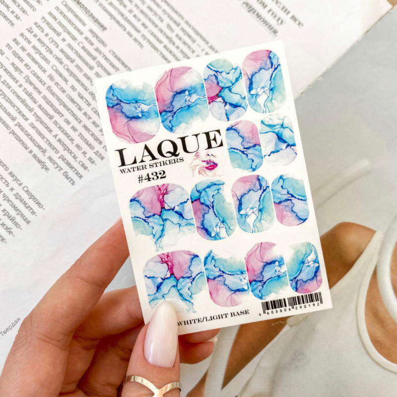 Laque Water Stickers-432