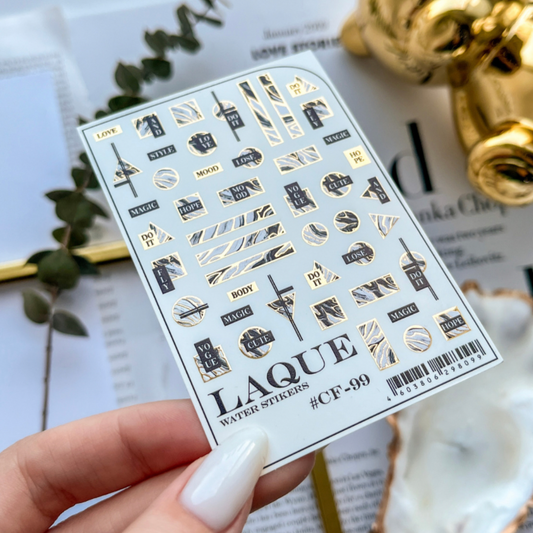 Laque Water Stickers CF-99