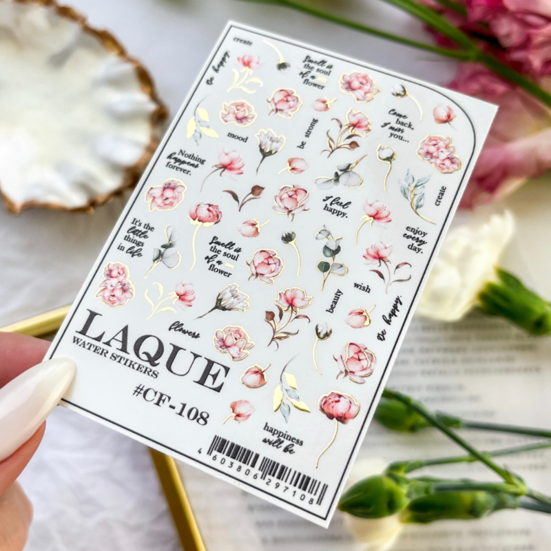 Laque Water Stickers CF-108
