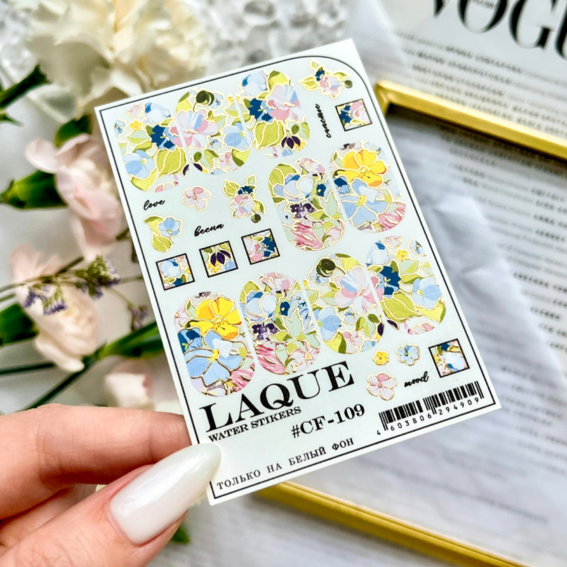 Laque Water Stickers CF-109