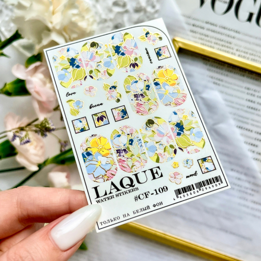 Laque Water Stickers CF-109