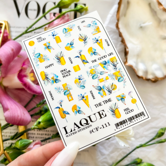 Laque Water Stickers CF-111