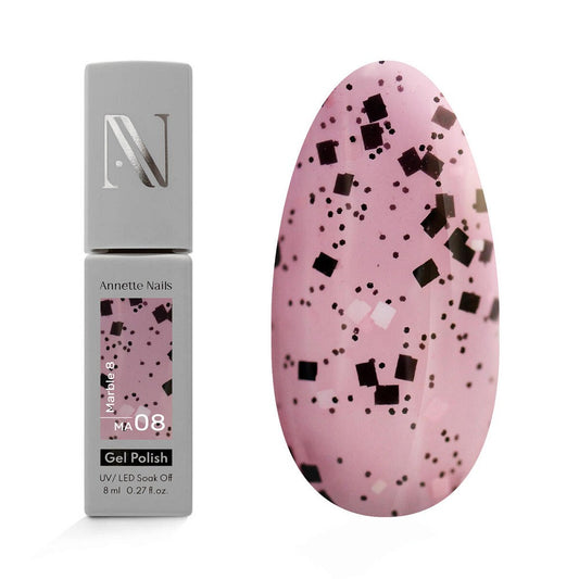 Annette Gel Polish Marble MA-08