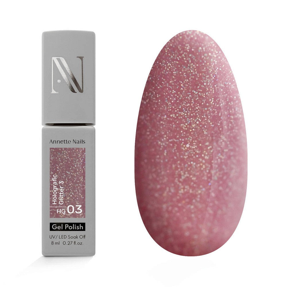 Annette Gel Polish Holographic glitter HG-03