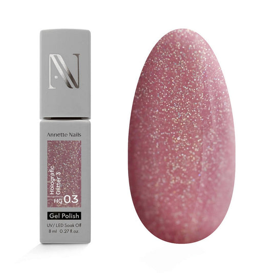 Annette Gel Polish Holographic glitter HG-03
