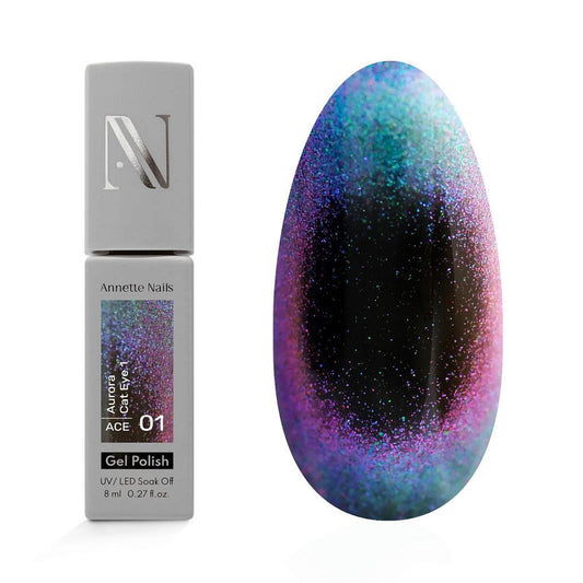 Annette Gel Polish Aurora Cat Eye ACE-01
