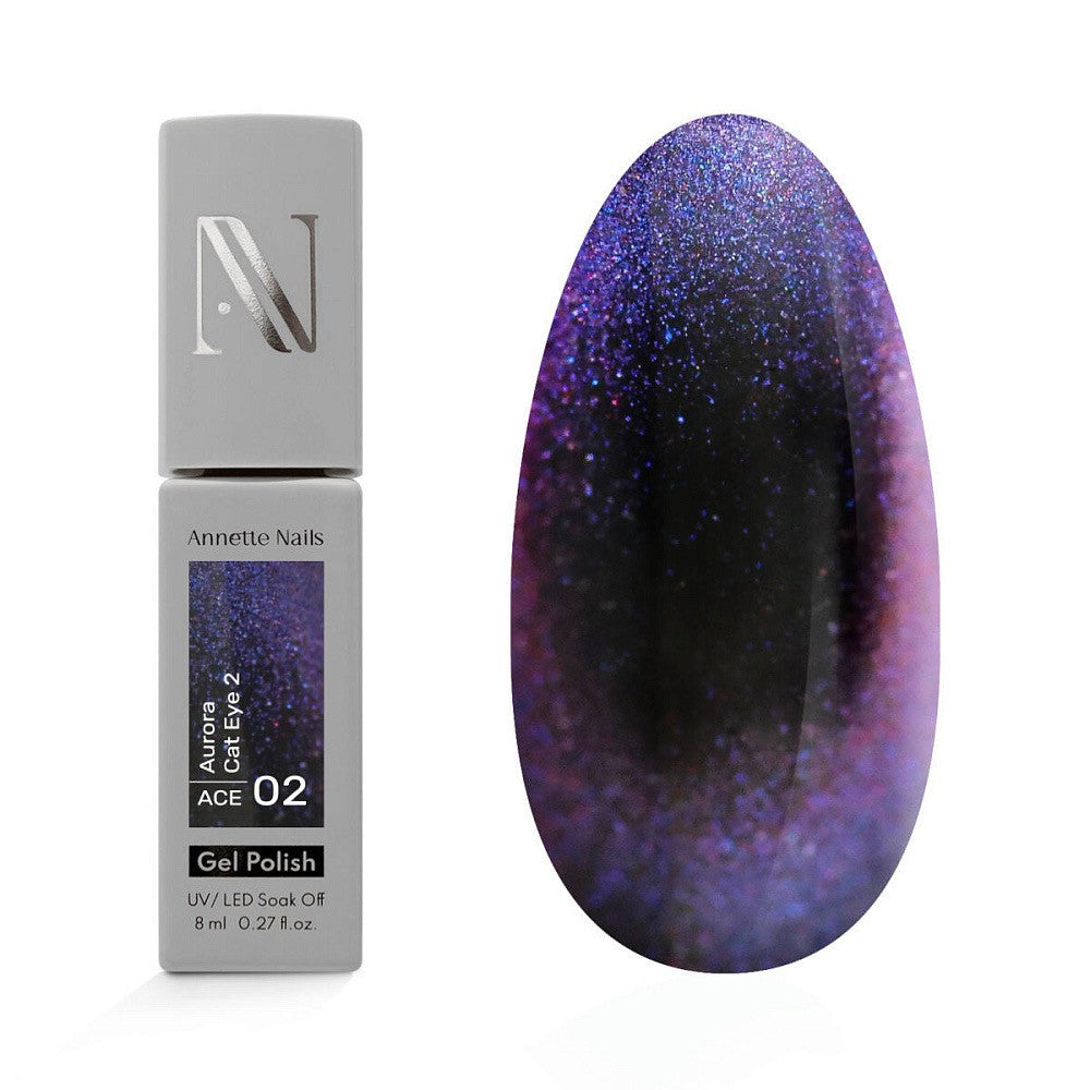 Annette Gel Polish Aurora Cat Eye ACE-02