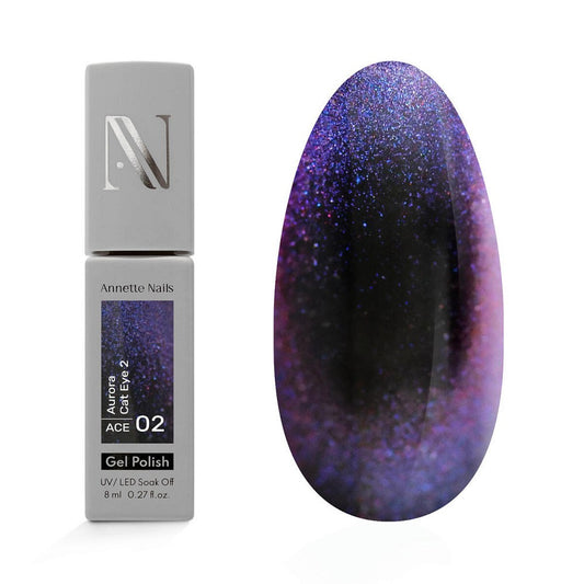 Annette Gel Polish Aurora Cat Eye ACE-02
