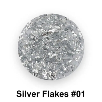 TP Silver Flakes top coat 1, 12 ml