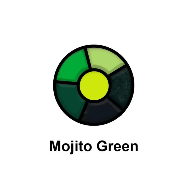 TP Pigmented Solid Gel Mojito Green