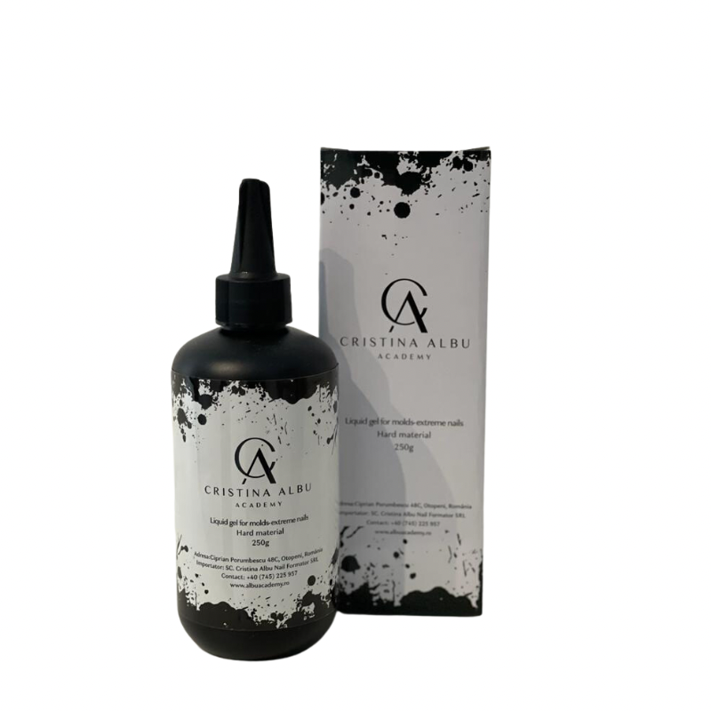 C Albu Liquid gel for molds - extreme nails HARD 250ml