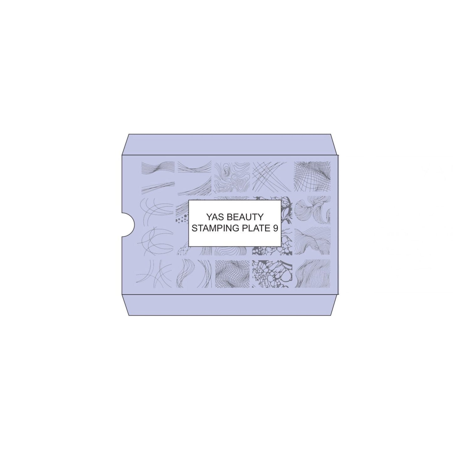 Yas Beauty Stamping Plate 9