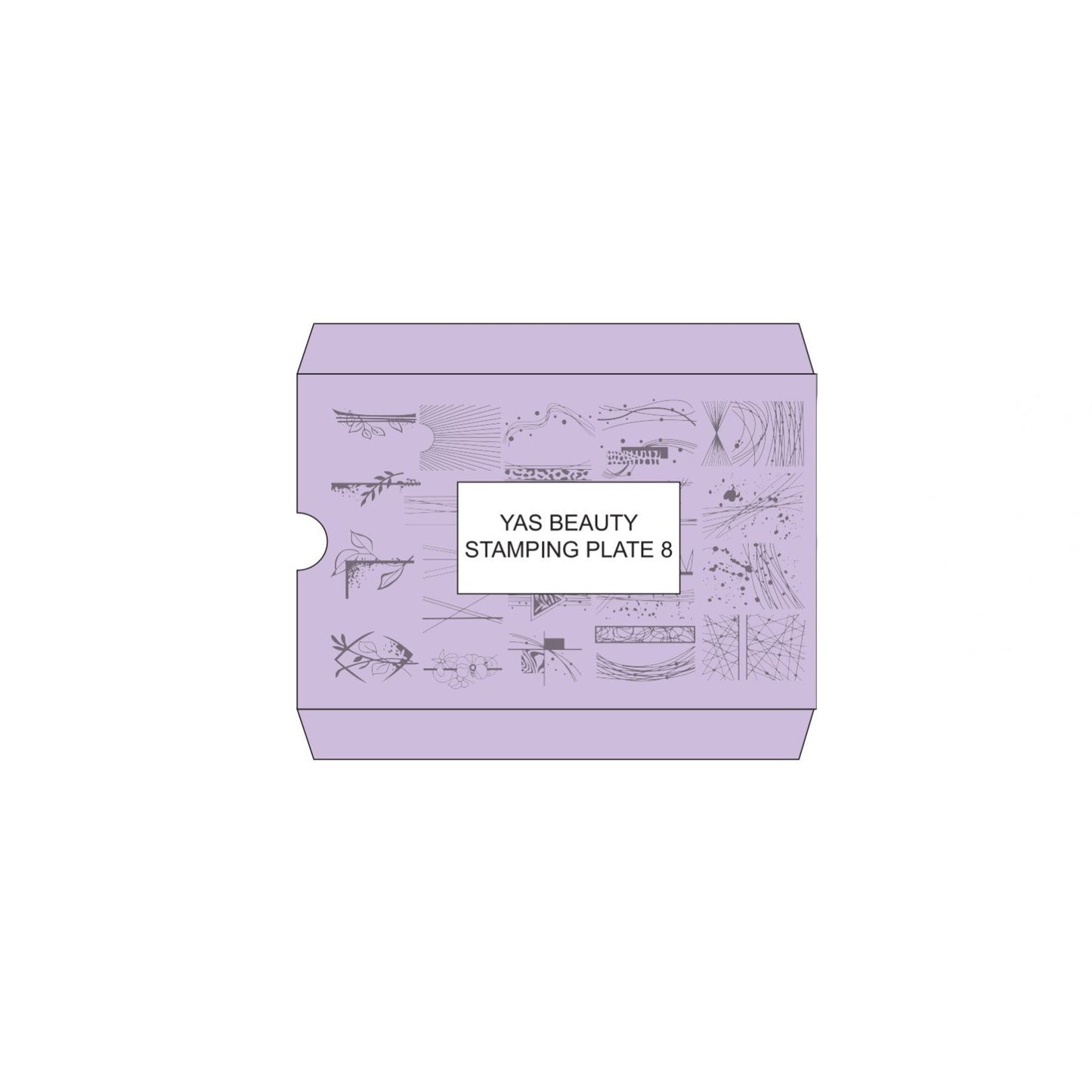 Yas Beauty Stamping Plate 8