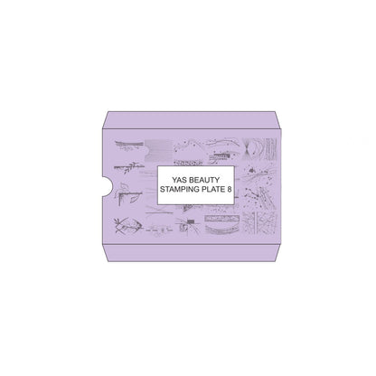 Yas Beauty Stamping Plate 8