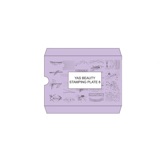 Yas Beauty Stamping Plate 8