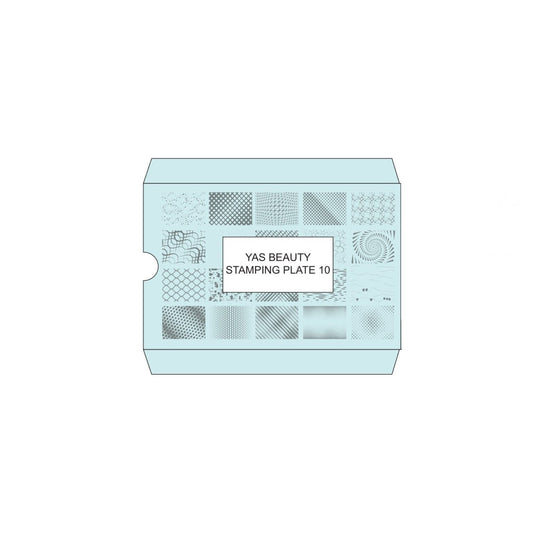 Yas Beauty Stamping Plate 10