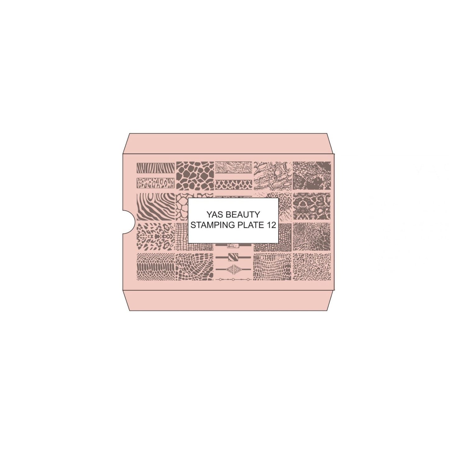 Yas Beauty Stamping Plate 12