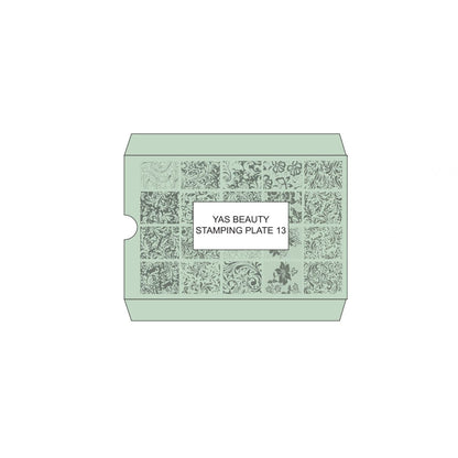 Yas Beauty Stamping Plate 13