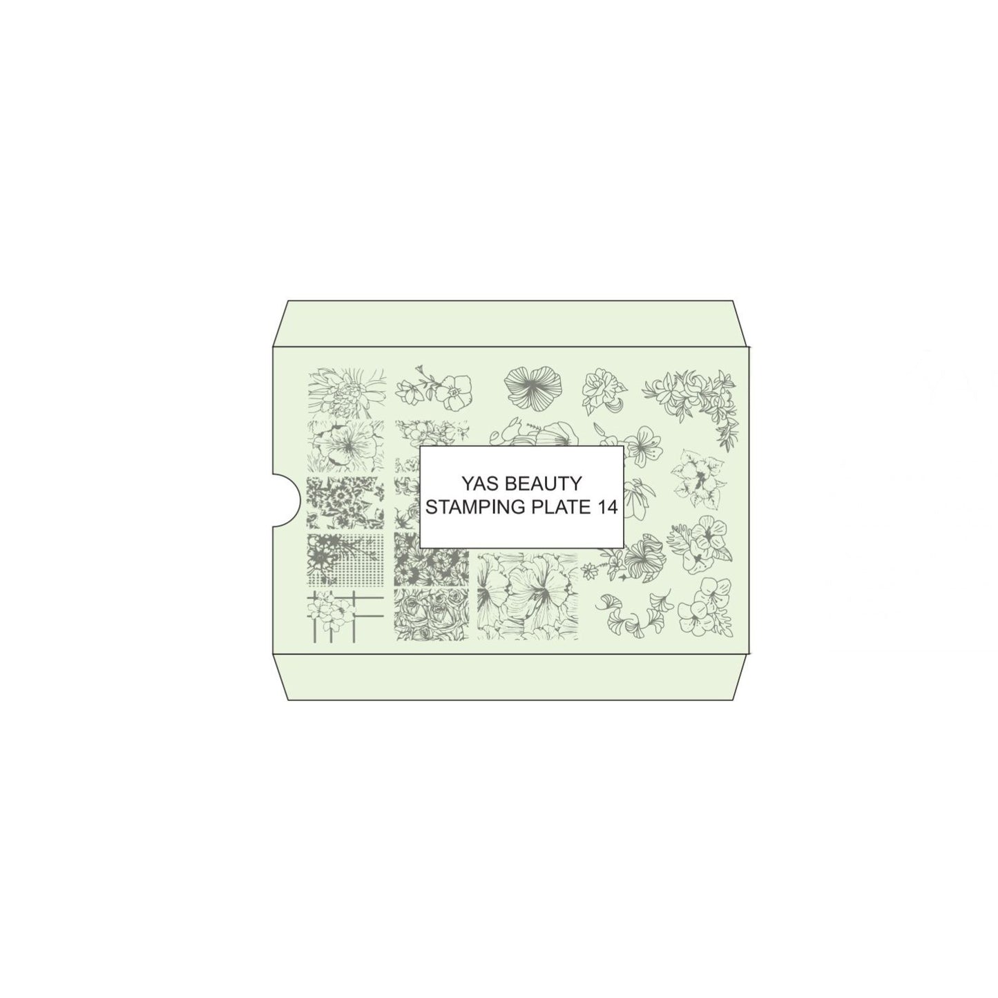 Yas Beauty Stamping Plate 14