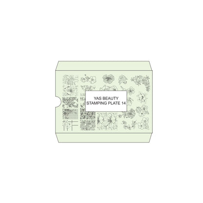 Yas Beauty Stamping Plate 14