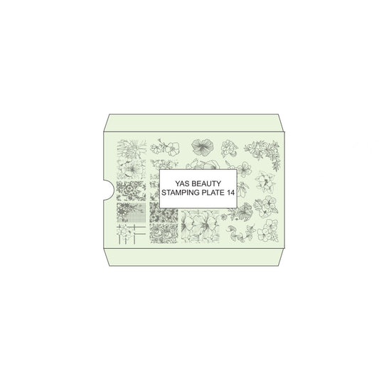 Yas Beauty Stamping Plate 14