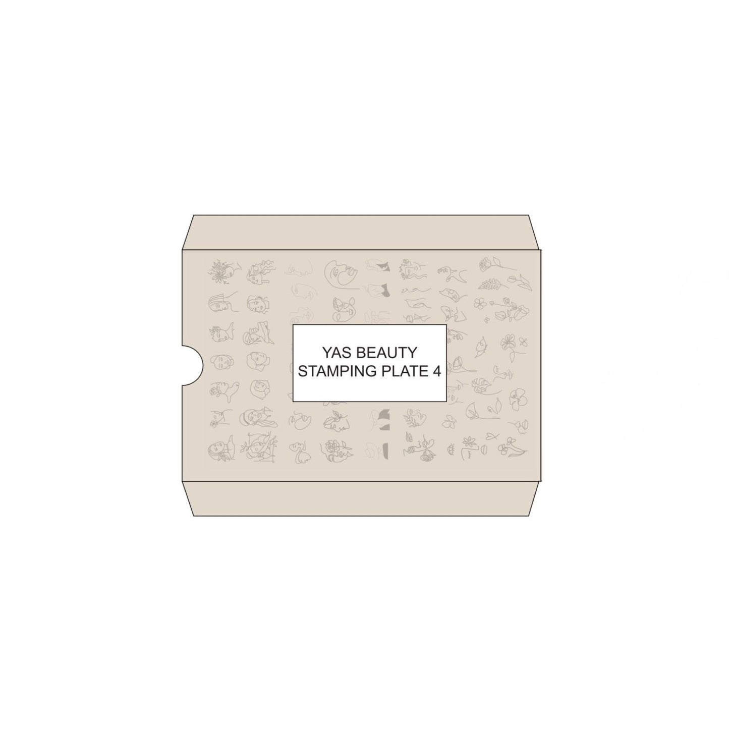 Yas Beauty Stamping Plate 4