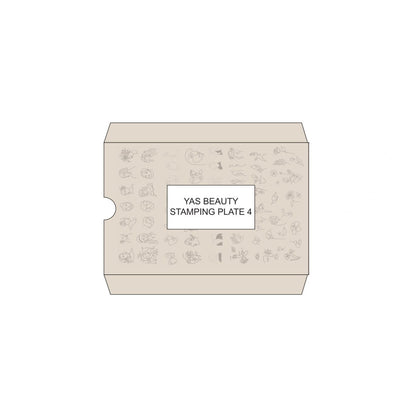 Yas Beauty Stamping Plate 4