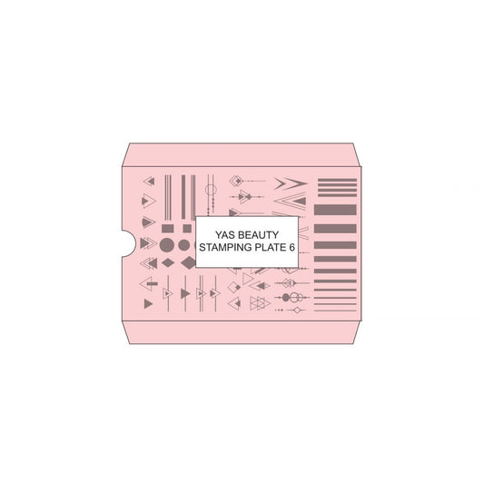 Yas Beauty Stamping Plate 6