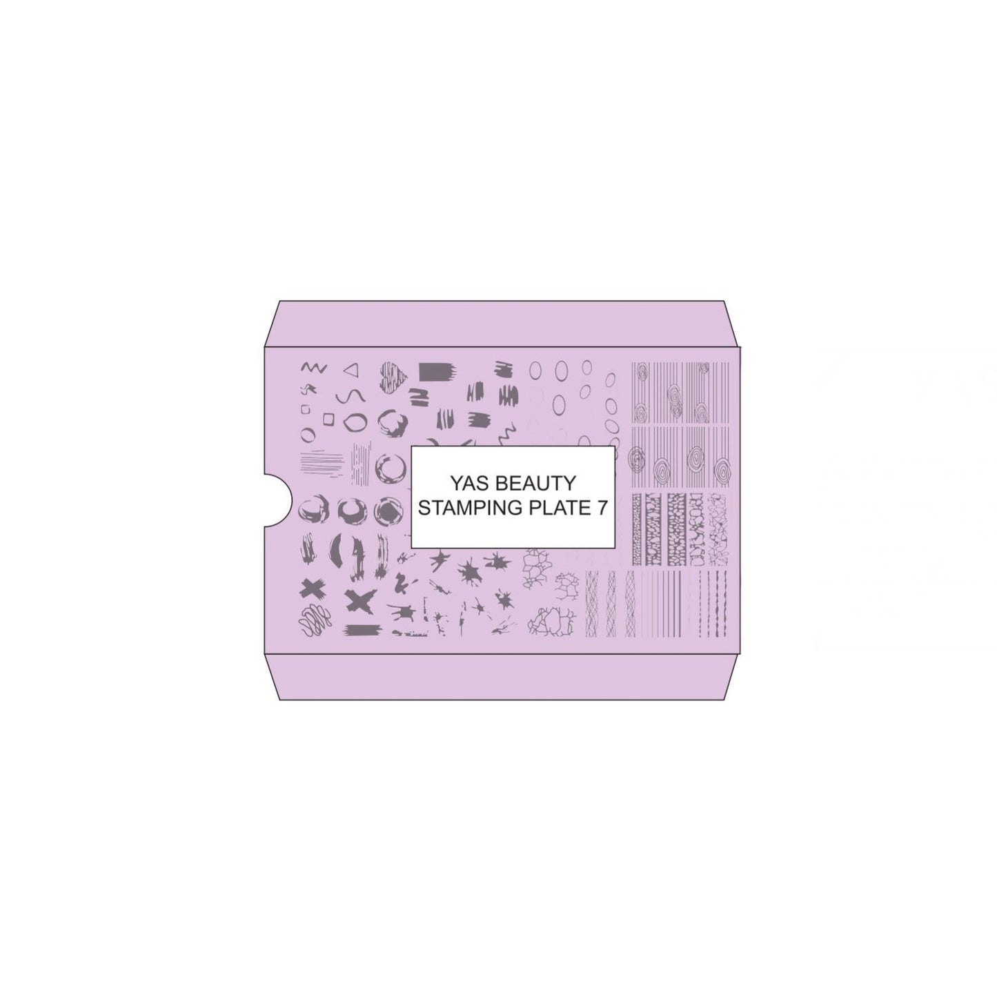 Yas Beauty Stamping Plate 7