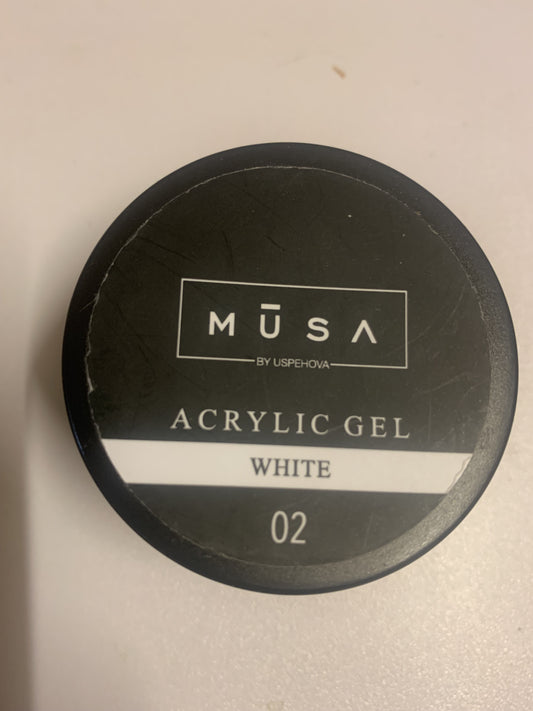 Musa Acrylic Gel White 02 - 50ml