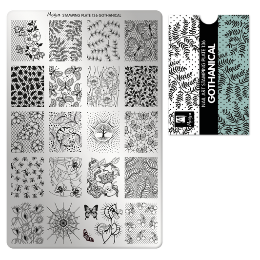 Moyra Stamping Plate 136 Gothanical