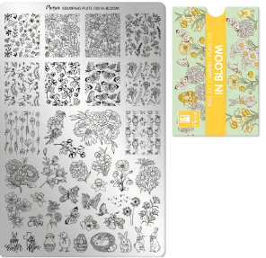 Moyra Stamping Plate 130 IN BLOOM