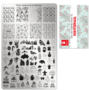 Moyra Stamping Plate 128 Winternail