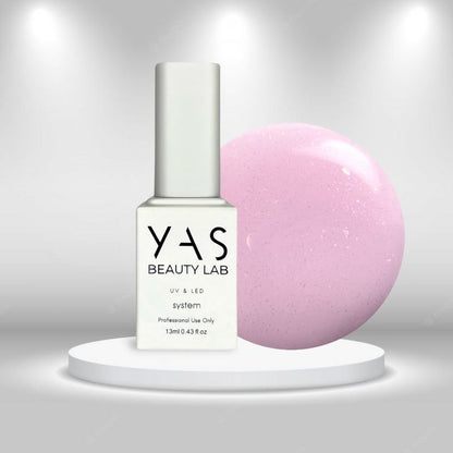 YAS Rubber Base Milky Pink 13ml hema free