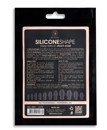 Musa Silicone Shape Easy French Short Oval