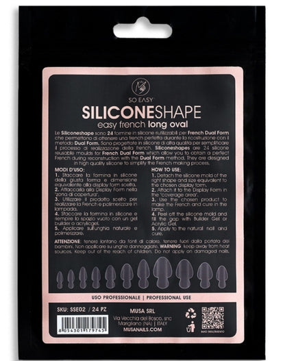 Musa Silicone Shape Easy French Long Oval