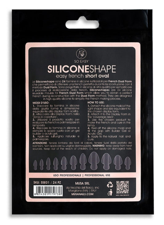 Musa Silicone Shape Easy French Long Almond