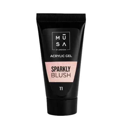 Musa Acrylic Gel Sparkly Blush 11 35 ML - Tube