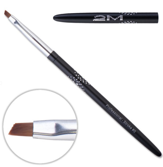 2M Brush Gel Black OneStroke 0