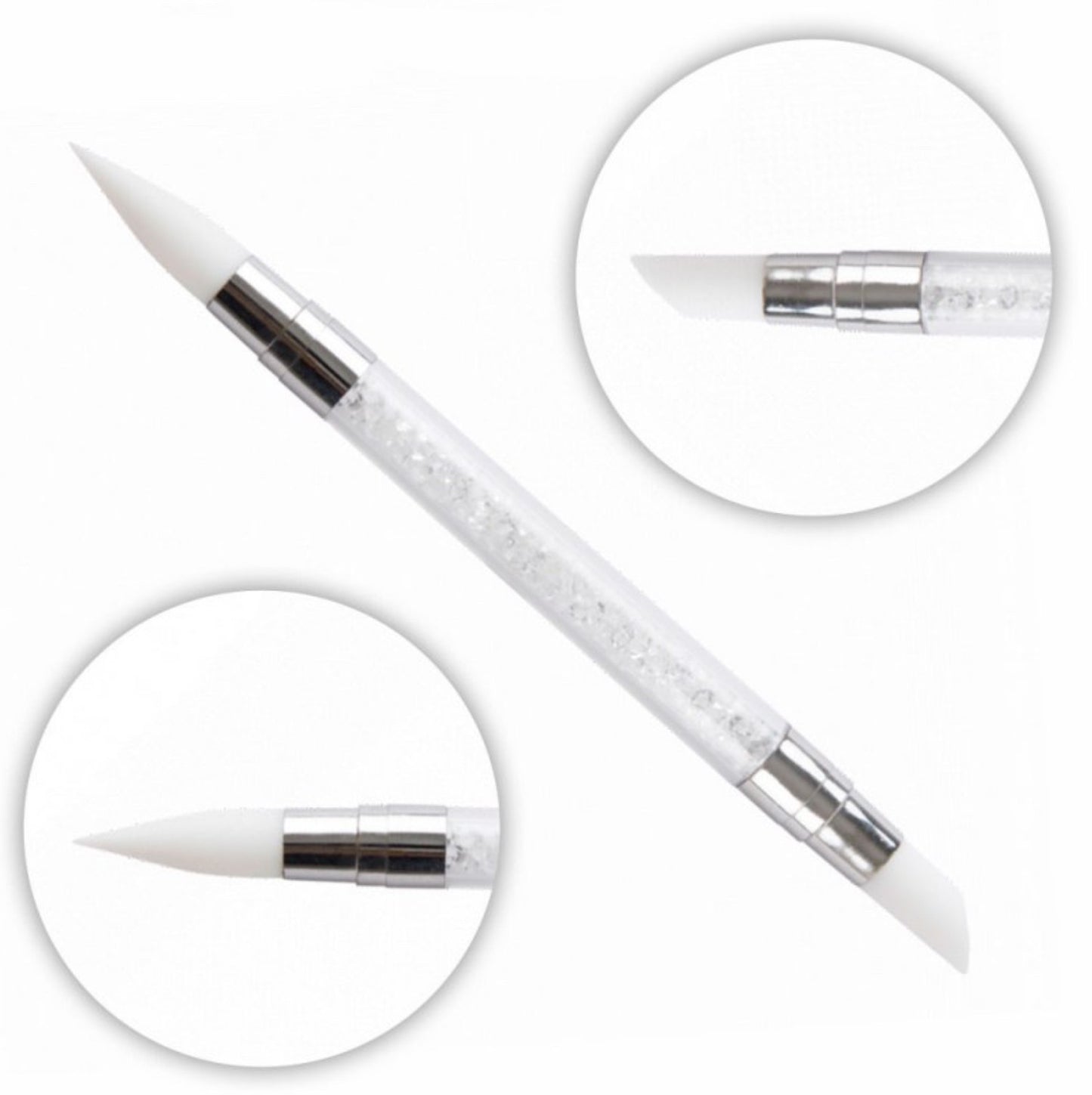 2M Brush Nail Art Silicone - Twin