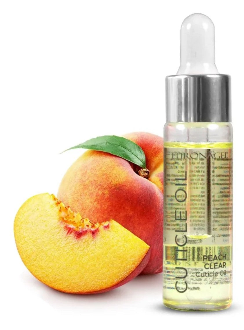 EURONAGEL CUTICLE OIL - PEACH- WITH PIPETTE 15ML