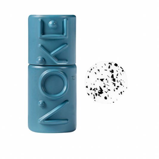 Noke Top Coat Soft Touch Matt Black Flakes
