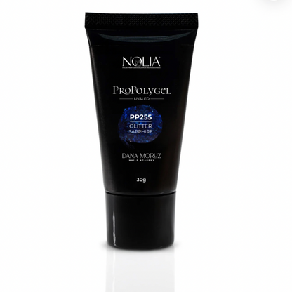 Nolia ProPolygel PP255 – GLITTER SAPPHIRE 30g