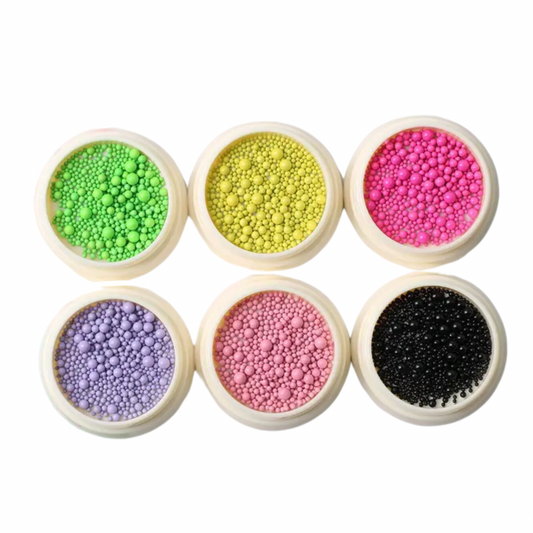 Metallic bubbles pearls set 2