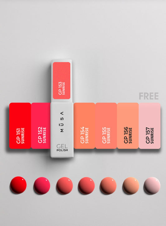 Musa Sunrise Gel Polish Collection