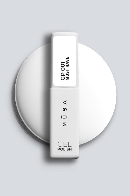 Musa Gel polish 001 white, 7ml