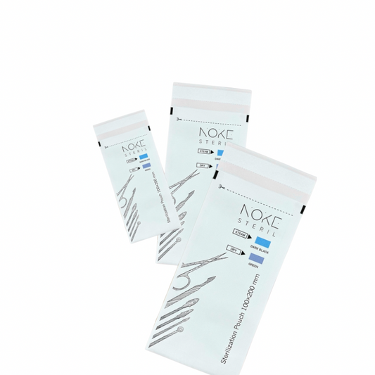Noke Paper Sterilization Pouches 100pcs - 75/150