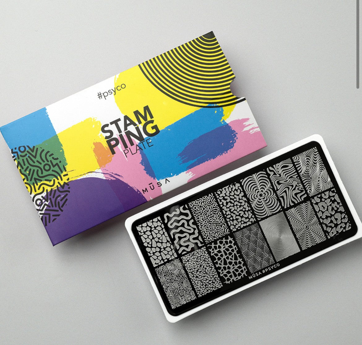 Musa Stamping plate Psycho